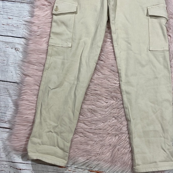 Aritzia Wilfred Free Modern Cargo High Rise Pant Gd Birch - Picture 8 of 10